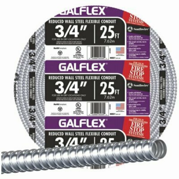 Afc Cable Systems SOUTHWIRE COMPANY #55081711 3/8 in.x25'FlexSTL Conduit 55081711